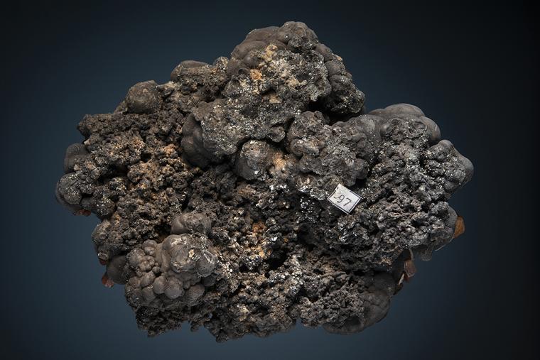 VANADINITE on PSILOMELANE